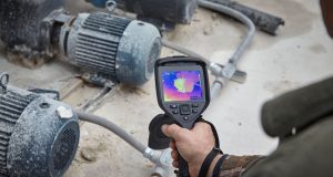FLIR E86 Thermal Imaging Camera in use